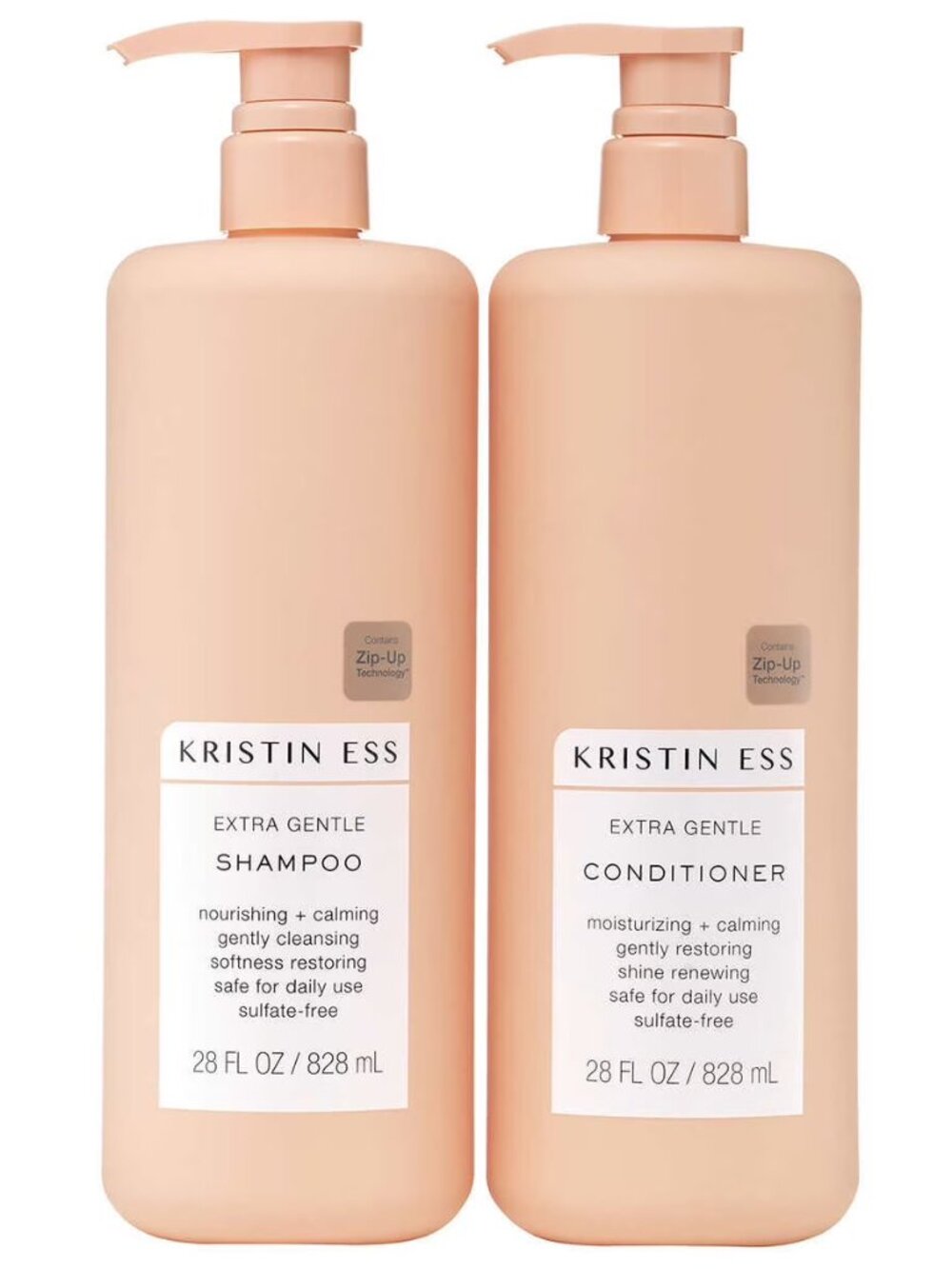 Kristin Ess Extra Gentle Shampoo and Conditioner 28 Fluid Ounce (Pack of 2)